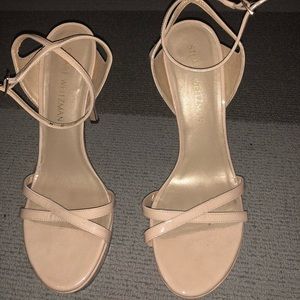 Never worn Stewart Weitzman nude pumps